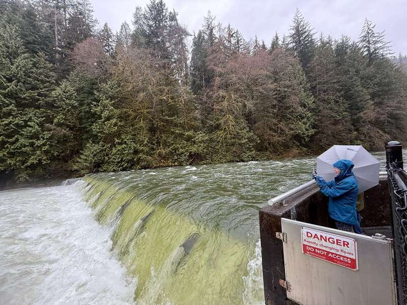 Capilano Br+Grouse Mtn+Dam+Lake&Hatcher/5in1/Small Group/Car - Capilano Lake and Cleveland Dam: the calmer half of the nature story