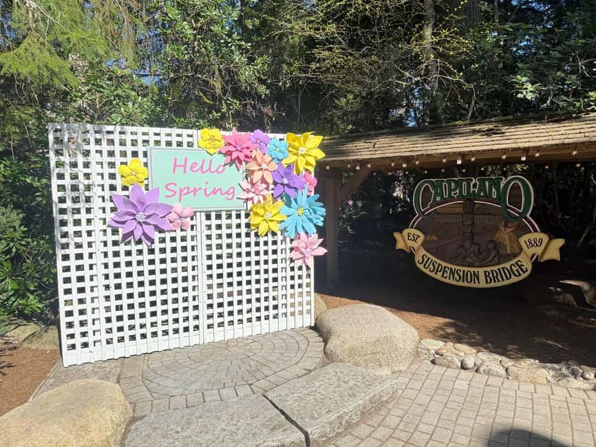 Capilano Suspension Br+Lake+Dam+Hachery/4in1/CAR/Small GROUP - Key highlights worth your attention