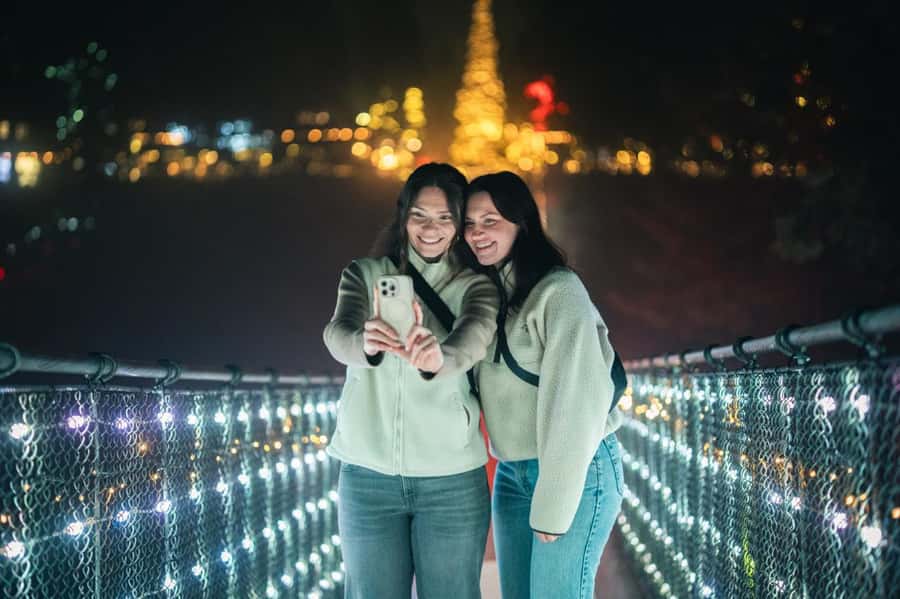 Capilano Suspension Bridge Canyon Lights Holiday Tour - Canyon Lights at Capilano, in just 3 hours
