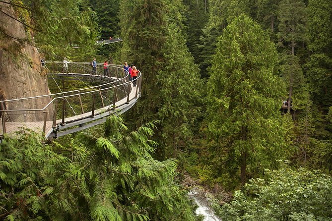 Capilano Suspension Bridge + Grouse Mountain Tour - Driving over Lions Gate and the First Narrows