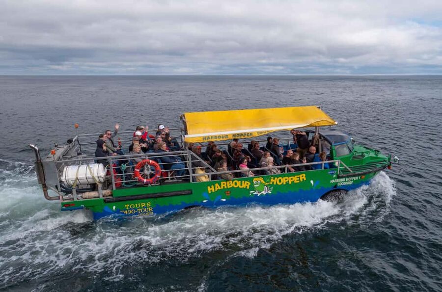 Charlottetown: Harbour Hopper Tour - St. Dunstan’s Basilica and Charlottetown’s classic buildings on wheels