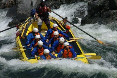 Clearwater, BC, Rafting, Finish in Canadas waterfall capital!