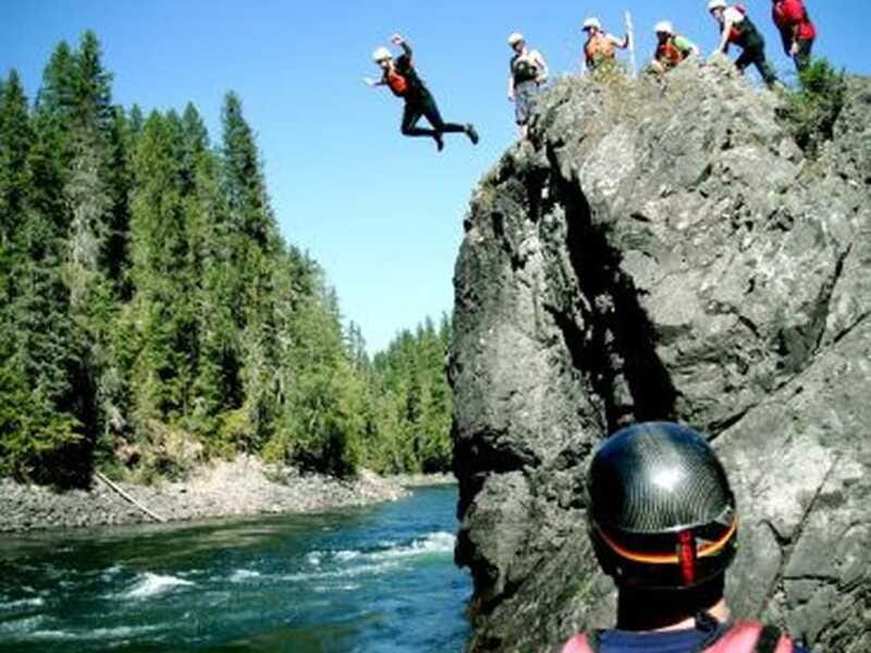 Clearwater BC Rafting with time for a waterfall Tour - Lava Cliffs and Volcanic Canyons, Not Just Water Noise