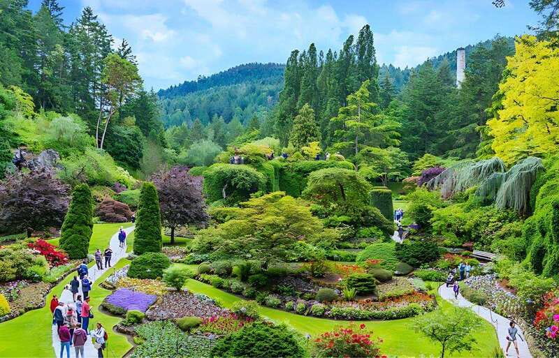 Day Trip from Vancouver to Victoria and Butchart Gardens - Victoria Highlights: Mile 0, Empress Hotel, Inner Harbour, and Chinatown