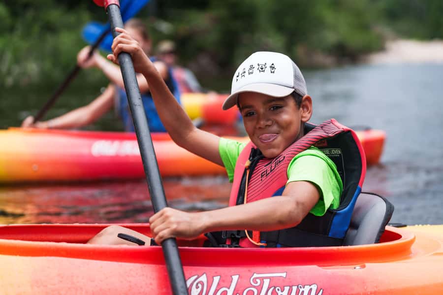 Descent of the Gouffre River in Baie-St-Paul, Charlevoix - La Familiale - What families and first-timers should know about kids and comfort