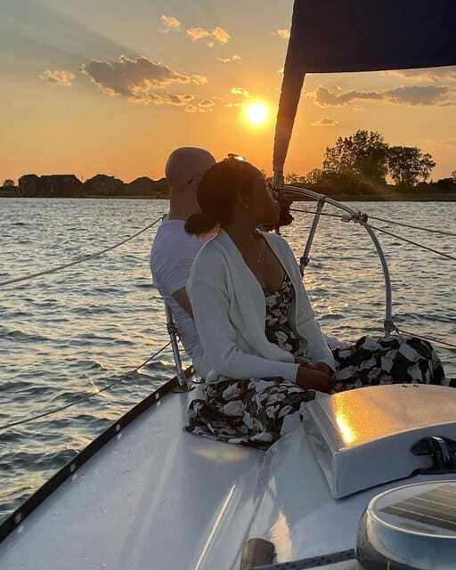 Detroit: Lake St. Clair Boat Cruise with Choice of Vessel - The Detroit River leg: what you see between the city and the open water