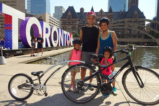 Downtown Toronto Bike Tour - Meeting by the Village by the Grange, then rolling into downtown fast