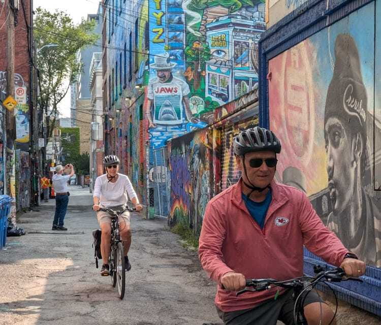 E-bike through Toronto's Dynamic Neighbourhoods - Bloor Street Cultural Corridor: art, venues, and international flavors