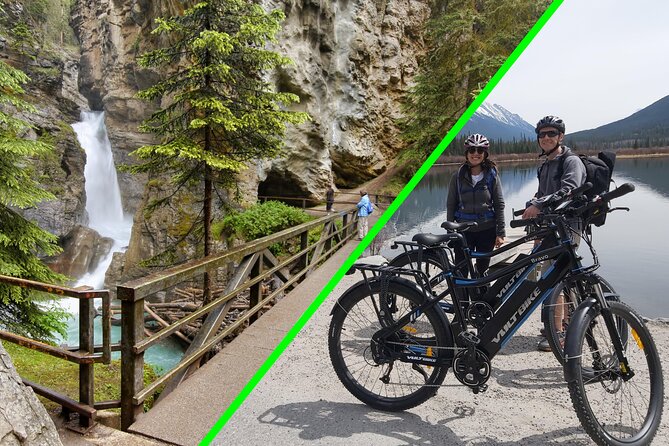 eBike and Hike Banff to Johnston Canyon small group guided program - Bow Valley Parkway Riding: When the Road Feels Like a Park