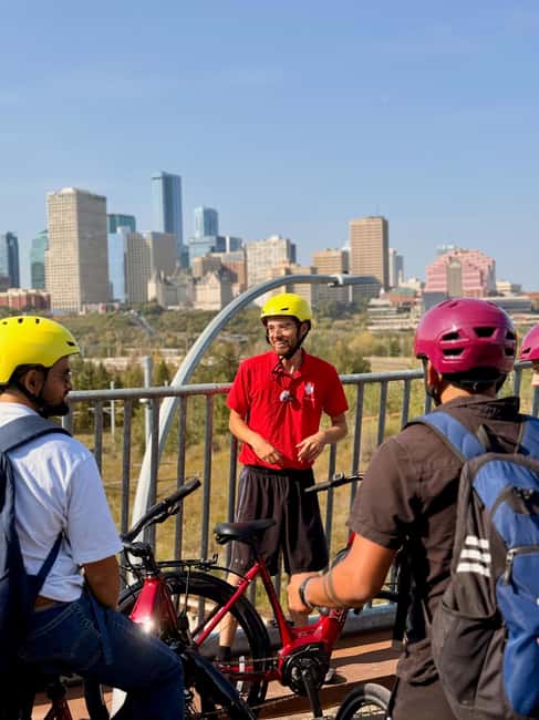 Edmonton: City Bike Tour, Highlights and River Valley - Café Break and Photo Stops, Where the Tour Turns Human