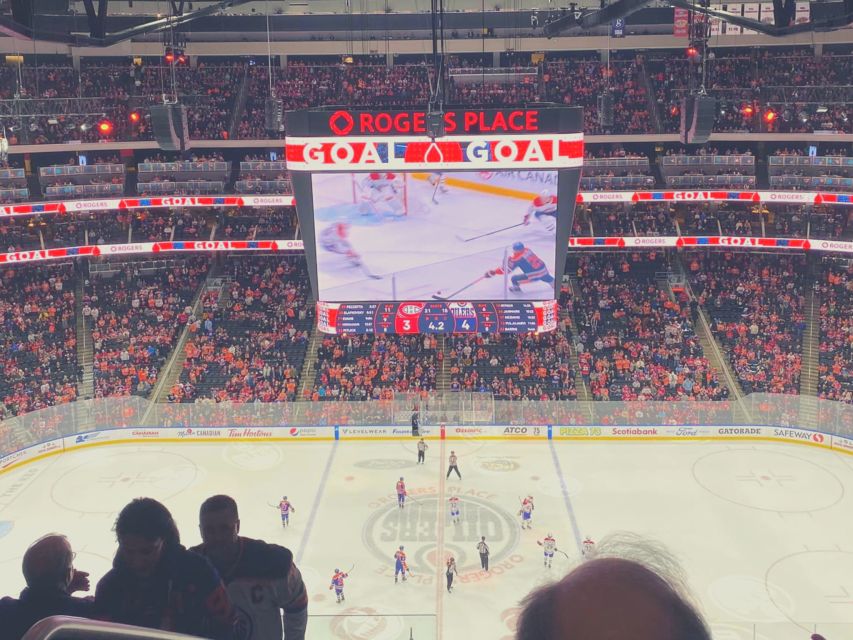 Edmonton: Edmonton Oilers Ice Hockey Game Ticket - What your ticket includes: seat plus stadium amenities