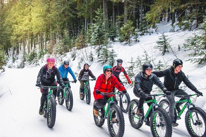 Electric Fat Biking Adventure in Banff | Small Group Adventure - Fenland Trail or Vermilion Lakes, plus how your tires help