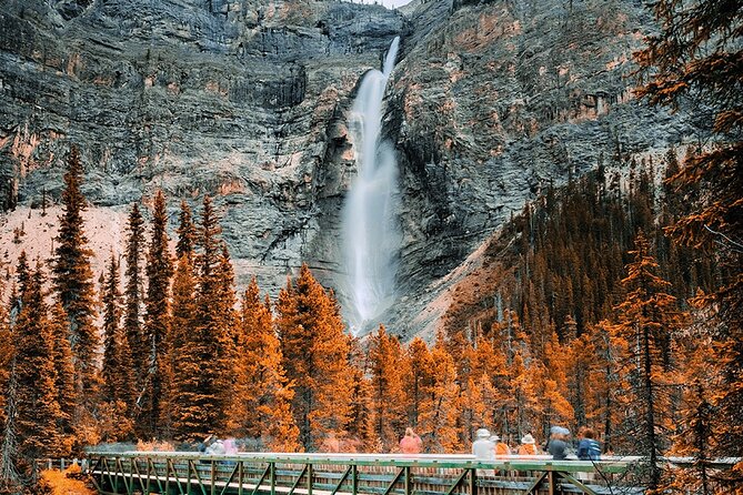 Emerald Lake,Natural Bridge, Wapta Falls & Takakkaw Falls in Yoho - Starting at 7:30am: how you beat the crowds
