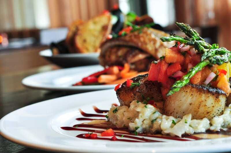 Finer Things: 4-Course Dinner Tour in Whistler - Stop 2 choices: slider, nourish bowl, or seared ahi tuna