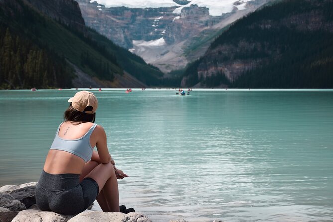 From Banff: Affordable Moraine Lake and Lake Louise Shuttle Bus - Getting on and off: 135 Beaver St, easy start and return