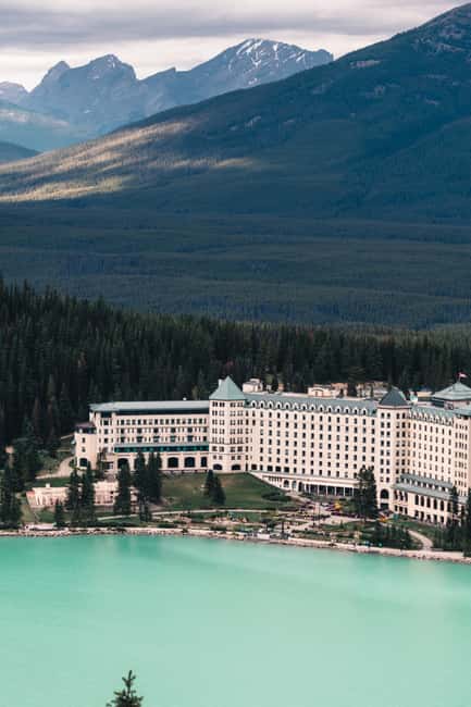 From Banff/Canmore: Moraine Lake, Lake Louise 1.5 hrs Each - Price and value: what $87 buys you on this route