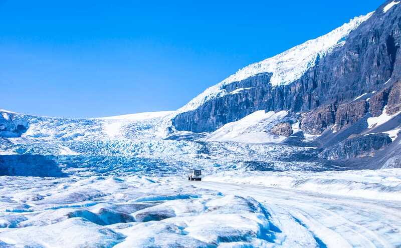 From Banff: Columbia Icefield Tour with Glacier Skywalk - Columbia Icefield Skywalk: glass floor nerves, waterfalls, and river views