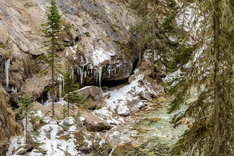 From Banff: Johnston Canyon Guided Icewalk - Putting On Ice Cleats and Getting a Safety-First Walk