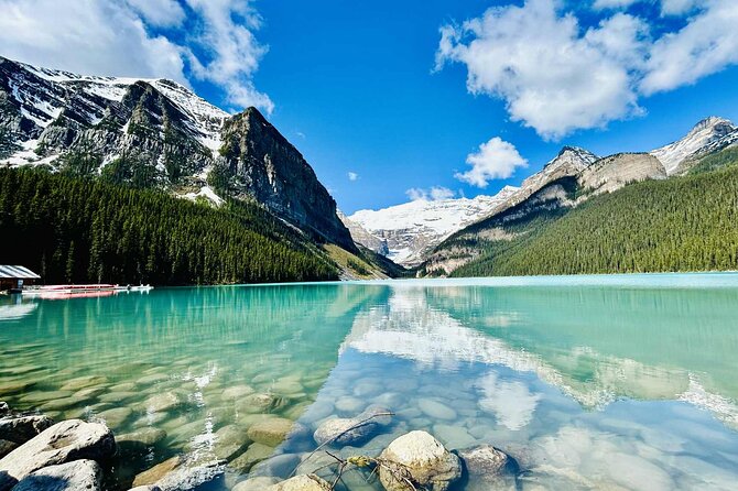 From Banff: Moraine Lake and Lake Louise Half Day Tour - Moraine Lake panoramic views: why this stop feels like the main event