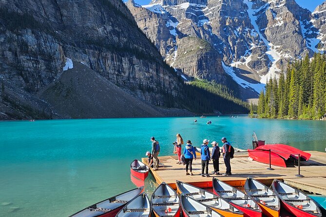 From Banff: Moraine Lake and Lake Louise Half Day Tour - Lake Louise first: turquoise water and the best kind of freedom