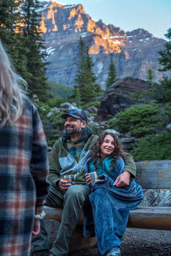 From Banff: Sunrise Moraine & Louise Premium Guided Tour - Lake Louise time before the big crowd wave