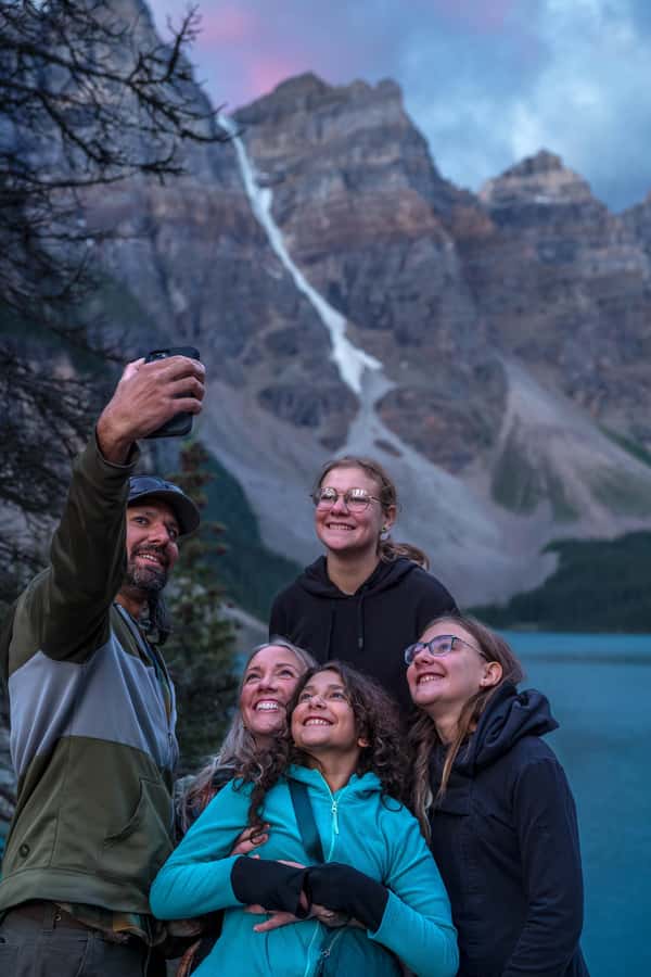 From Banff: Sunrise Moraine & Louise Premium Guided Tour - Comfort details that matter at 5 a.m.