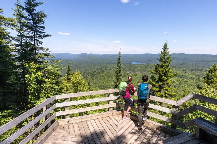 From Montreal: Mont-Tremblant National Park Hiking Day Trip - From Metro Radisson to Mont-Tremblant National Park in One Day