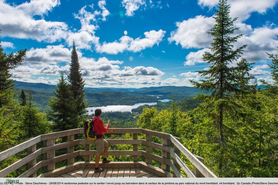 From Montreal: Mont-Tremblant National Park Hiking Day Trip - Chute-aux-rats by the River Rail, plus the Summer Swim Option