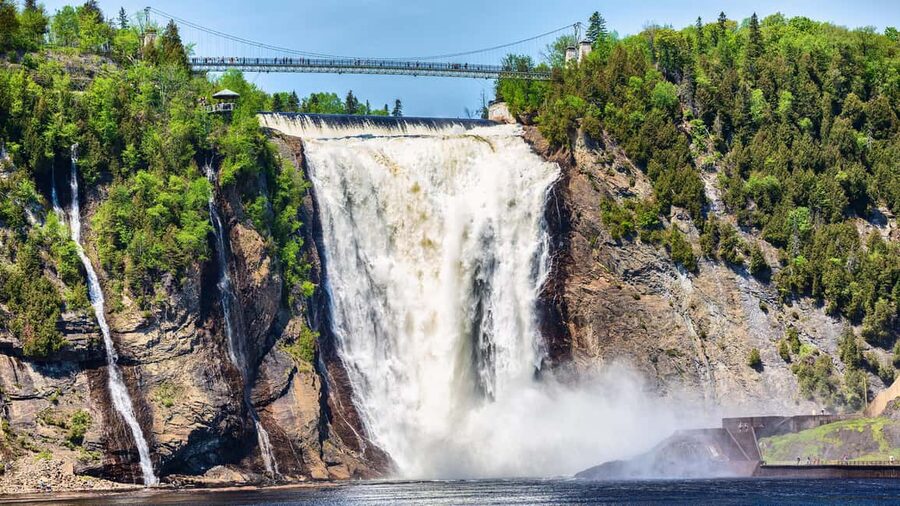 From Montréal: Québec City, River Cruise & Montmorency Falls - A comfortable, guided coach ride from Montreal