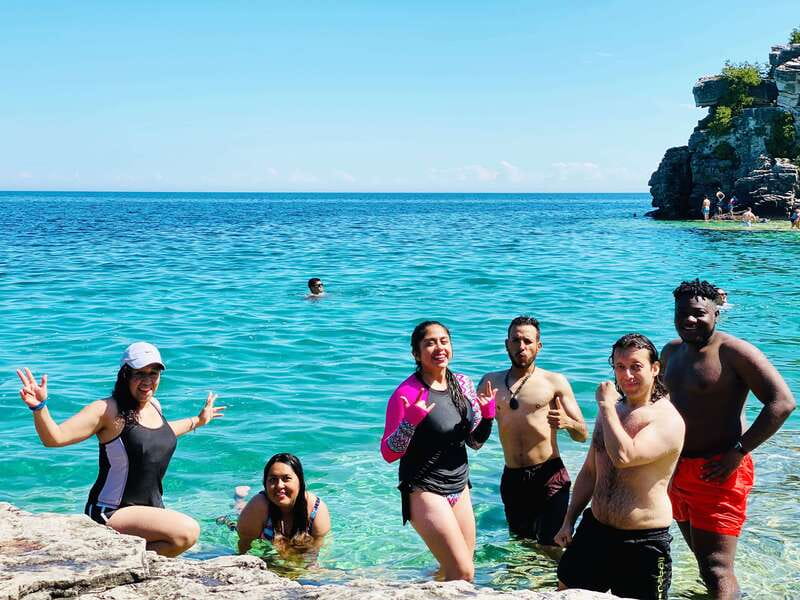 From Toronto: Bruce Peninsula Guided Hiking Day Trip - The Grotto: walking time, scenic patience, and turquoise-water views