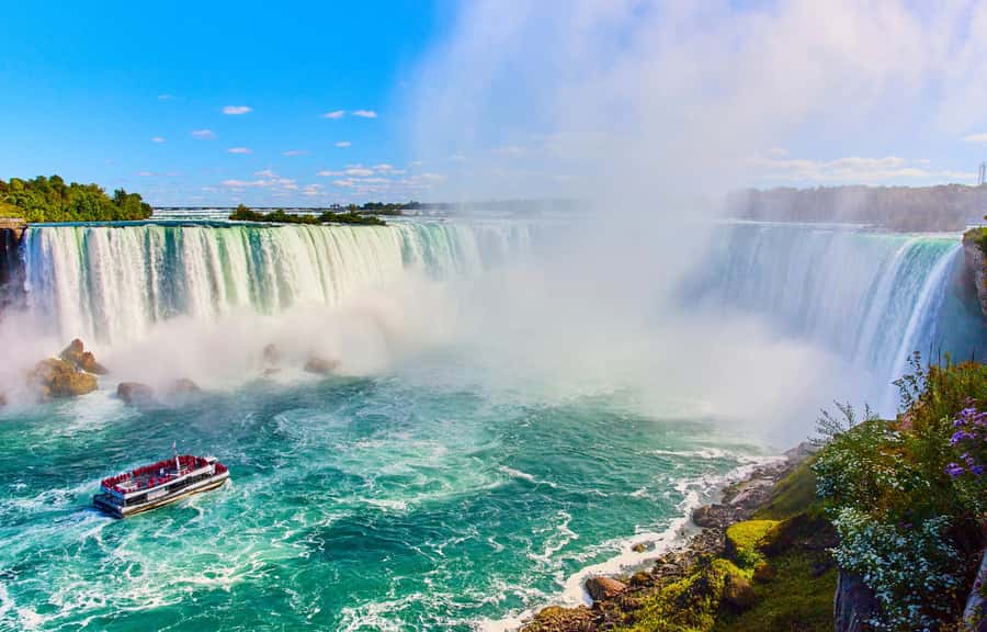 From Toronto: Niagara Falls Tour + Boat Ride and/or Journey - Hornblower boat cruise vs. Journey Behind the Falls