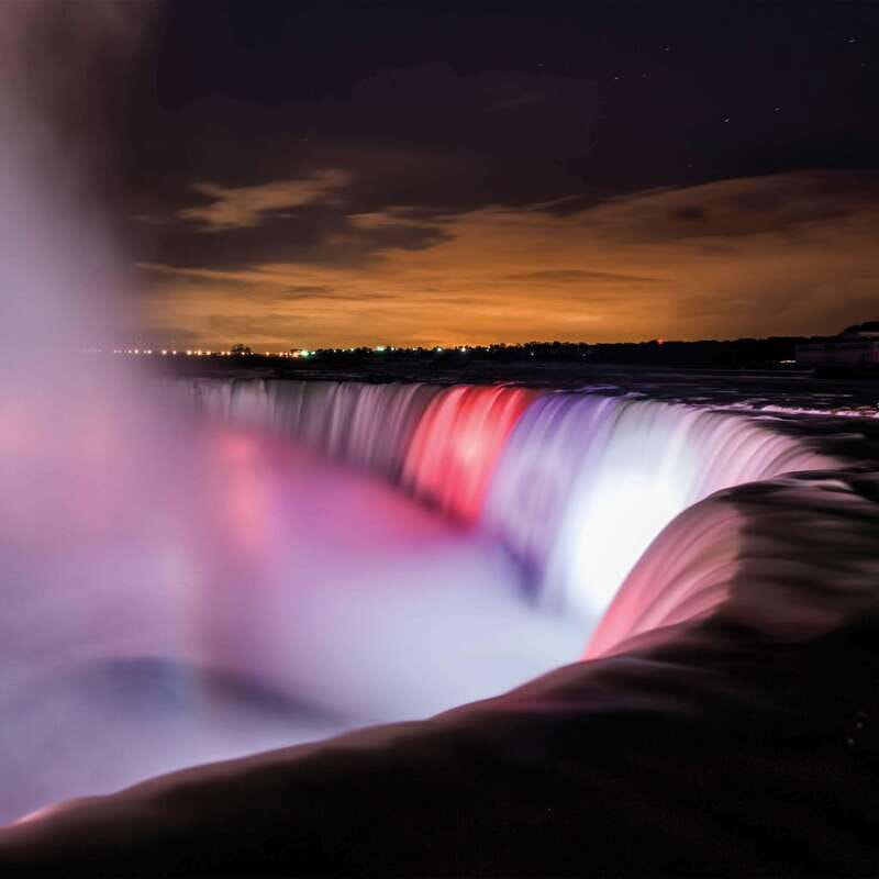 From Toronto: Niagara Falls Tour with Journey & Dinner - Illumination Tower: the best reason to come after dark