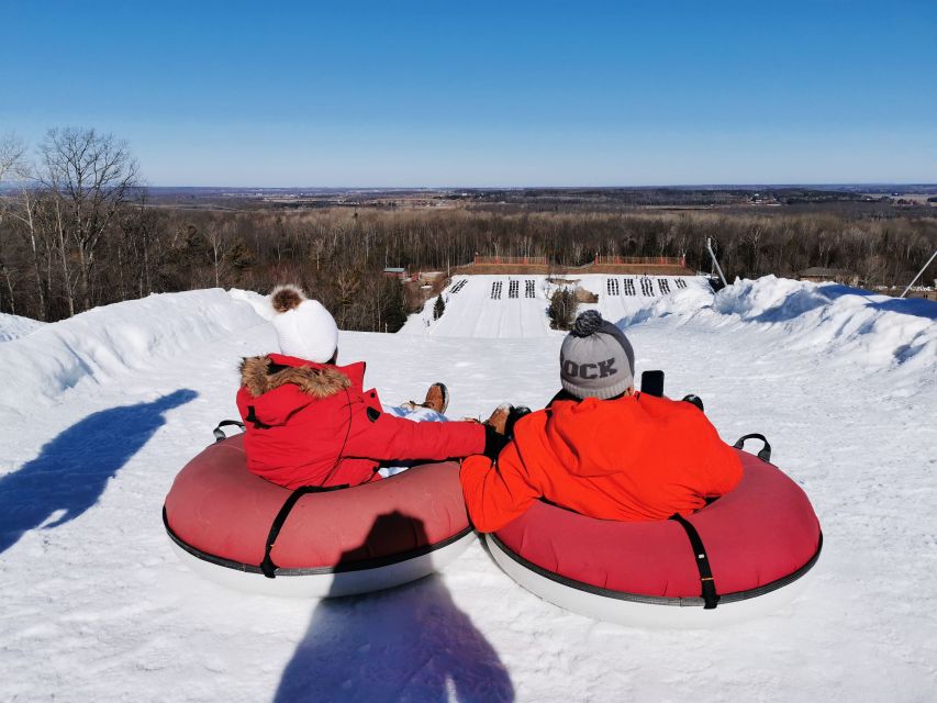 From Toronto: Snow Tubing and Snowshoeing or 1/2 Day Tubing - Rain or shine: how to stay comfortable when conditions change