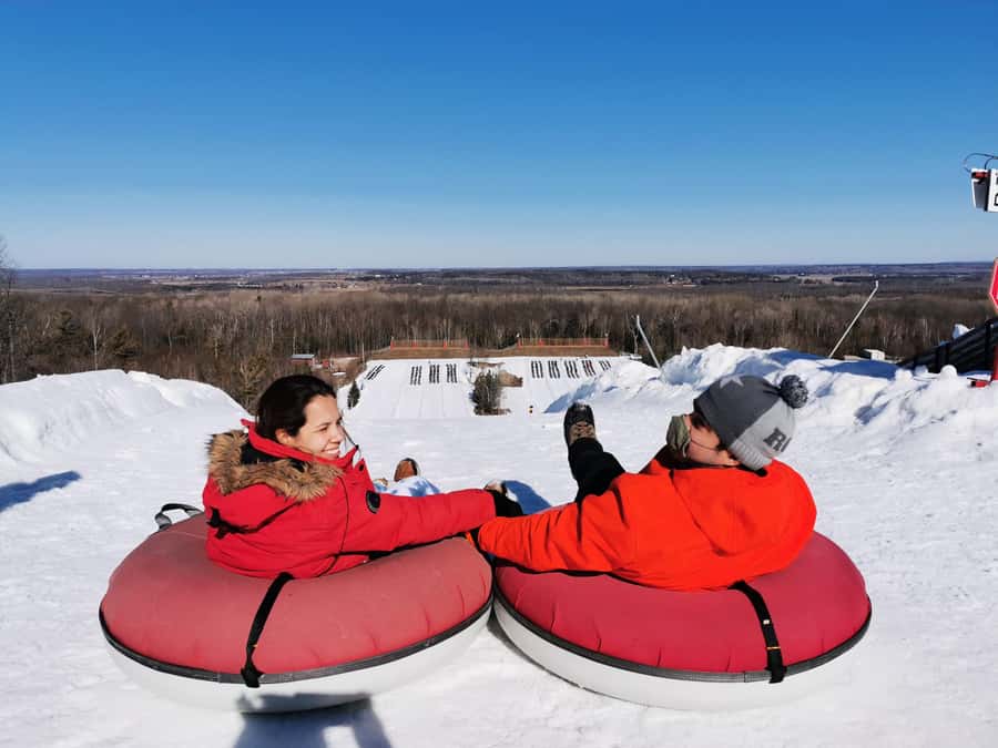 From Toronto: Snow Tubing and Snowshoeing or 1/2 Day Tubing - Getting ready to run: what to pack so tubing and snowshoeing feel good