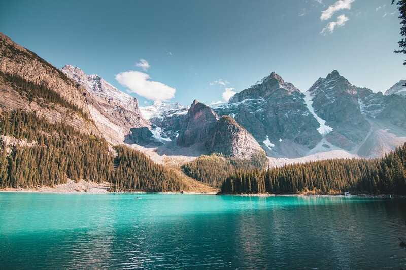 From Vancouver:4-Day Columbia Icefield & Banff National Park - What Banff Town, Bow Falls, and the two big lakes give you