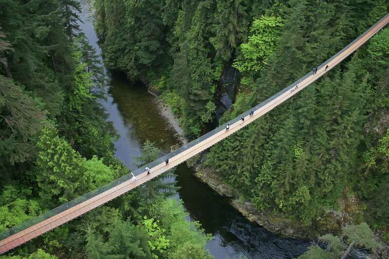 From Vancouver: Capilano Suspension Bridge & Grouse Mountain - Lions Gate Bridge: a quick photo stop with skyline payoff