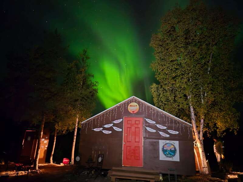 From Yellowknife: Aurora Borealis Tour with Cozy Cabin Base - Aurora hunting from the yard: What “every few minutes” feels like