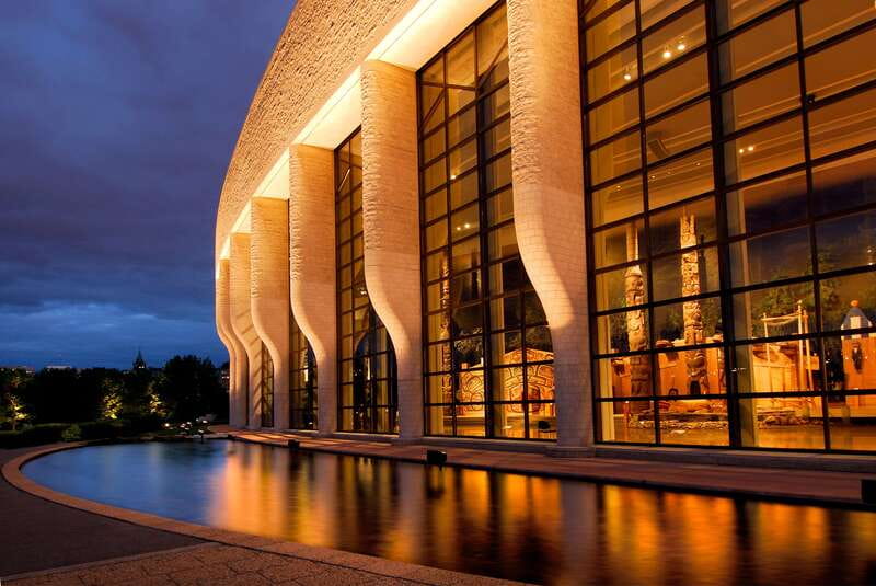 Gatineau: Canadian Museum of History Admission - Entering The Canadian Museum of History, right across from Parliament Hill