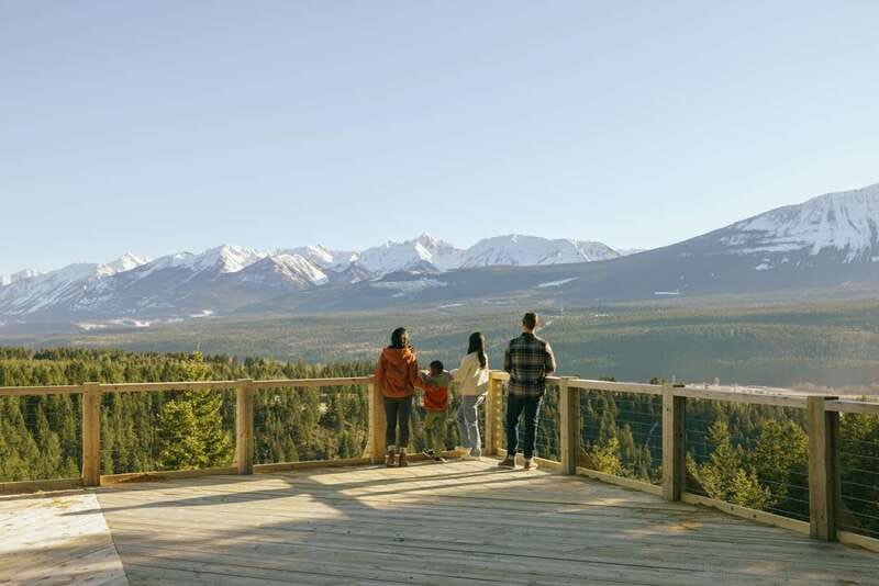 Golden, BC: Golden Skybridge Bridge Pass Admission - Canyon Courtyard: Where Parents Can Actually Relax While Kids Roam