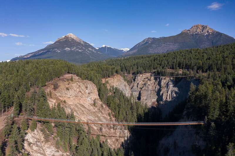 Golden, BC: Golden Skybridge Bridge Pass Admission - Crossing Canada’s Highest Suspension Bridge, Then Doing It Again
