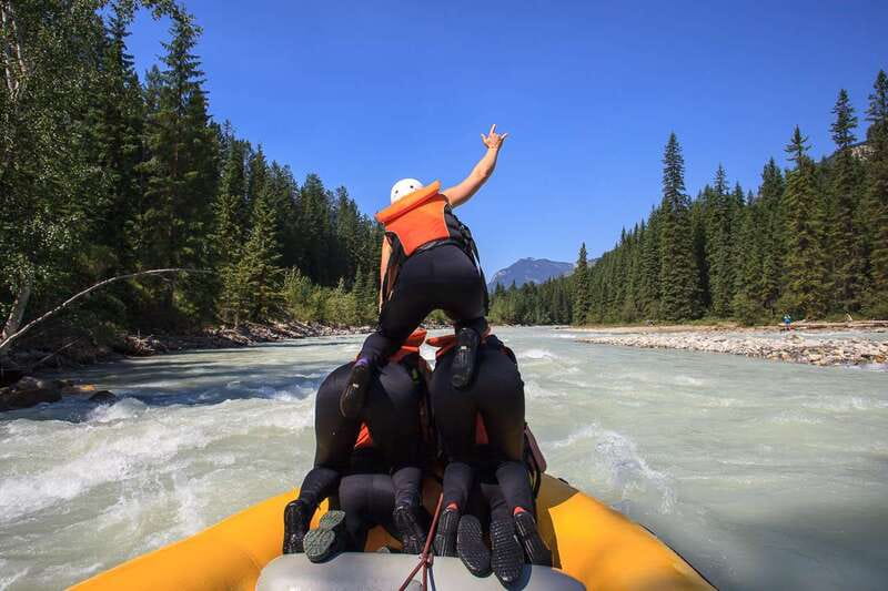 Golden, BC: Kicking Horse River Whitewater Raft Experience - Middle canyon class 4 energy, Man Eater and the rest