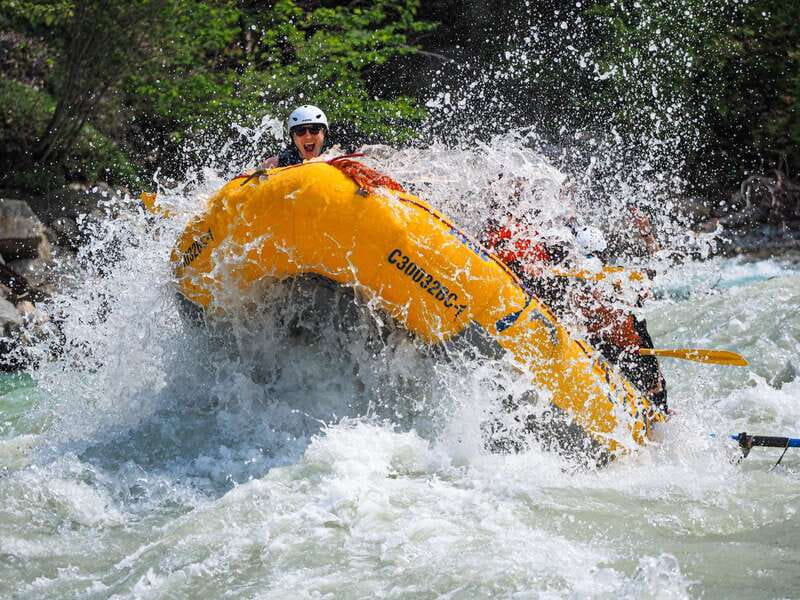 Golden, BC: Kicking Horse River Whitewater Raft Experience - BBQ lunch by the river, plus real dietary options