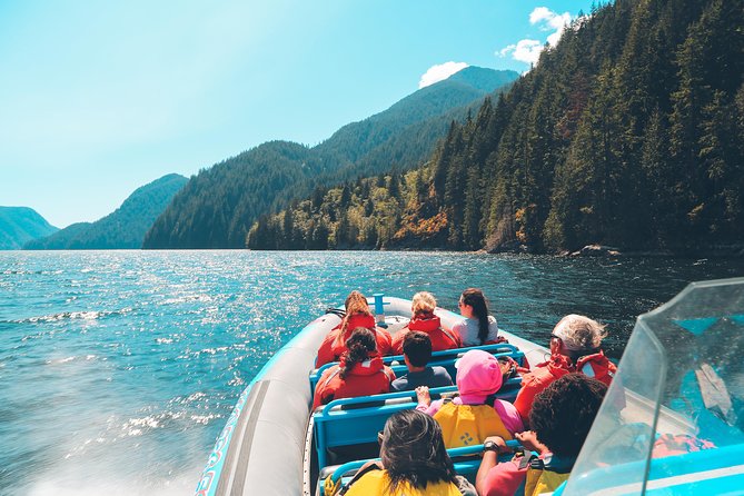 Granite Falls Zodiac Tour by Vancouver Water Adventures - Granite Falls and Silver Falls: two waterfalls, one continuous story