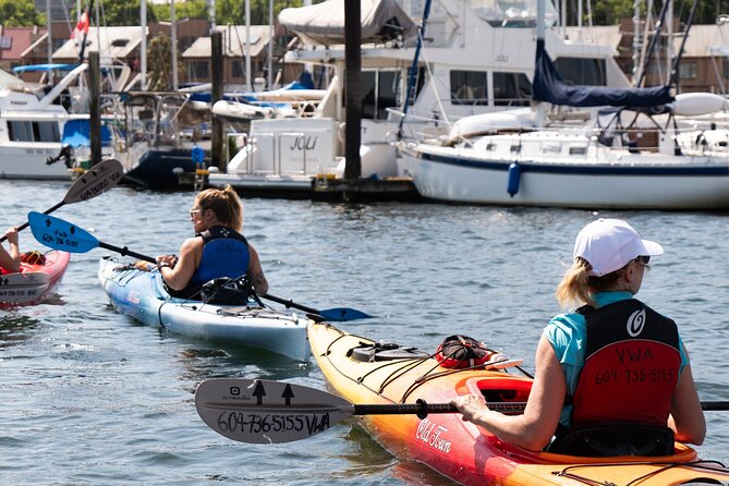 Granville Island Vancouver Kayak Tour with Coffee & Snacks (3hrs) - Past Olympic Village: quick look, real context