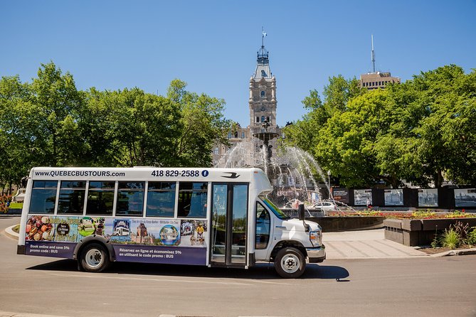 Group Excursion of Quebec City and Montmorency Falls - Parc de la Chute-Montmorency: 45 minutes at the base views