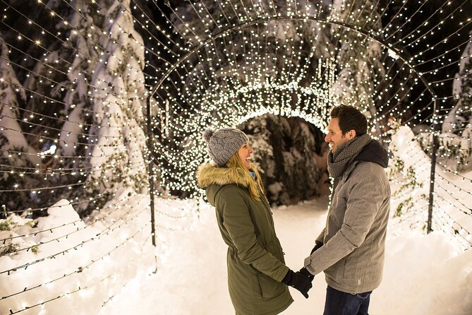 Grouse Mountain Admission Ticket - Winter days: ice skating, snowshoeing, sledding, and the Light Walk