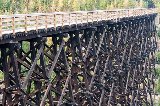 Guided Bike Tour on Historical Kettle Valley Railway at Myra Canyon & Wine Tour - From bicycles to bistros: Meadow Vista Honey Wines lunch time