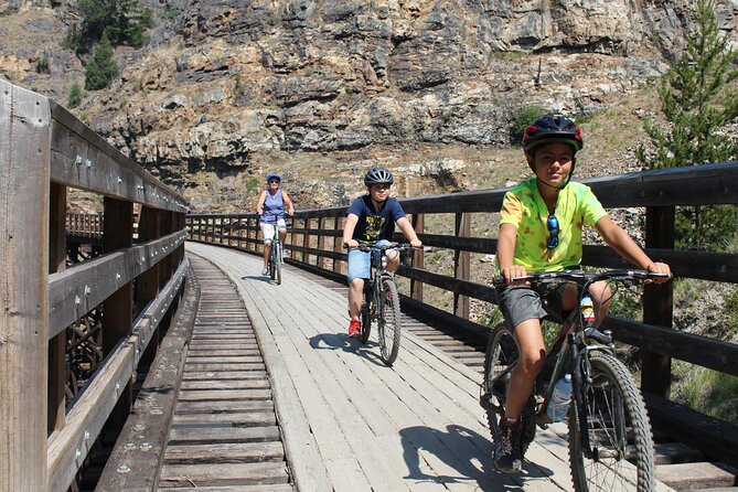 Guided Bike Tour on Historical Kettle Valley Railway at Myra Canyon & Wine Tour - How to plan your day around a 9-hour schedule