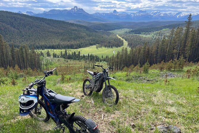 Guided Electric Dirt Bike Surron Tour Banff and Rockies - Key highlights you should know