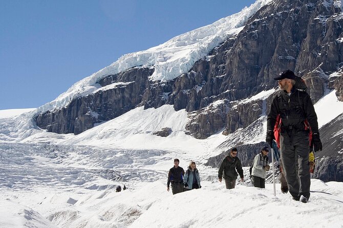 Guided Glacier Hike on The Athabasca with IceWalks - Views of the Rockies, without the usual “only from a deck” problem